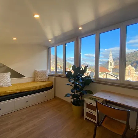 Grand T1 Familial, Videoprojecteur Et Superbe Vue ! Apartment Allevard Exterior photo